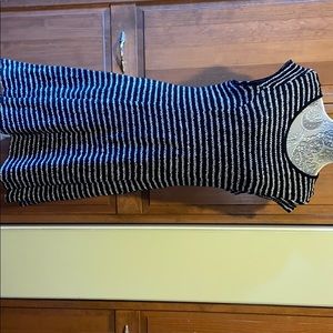 Striped loft dress